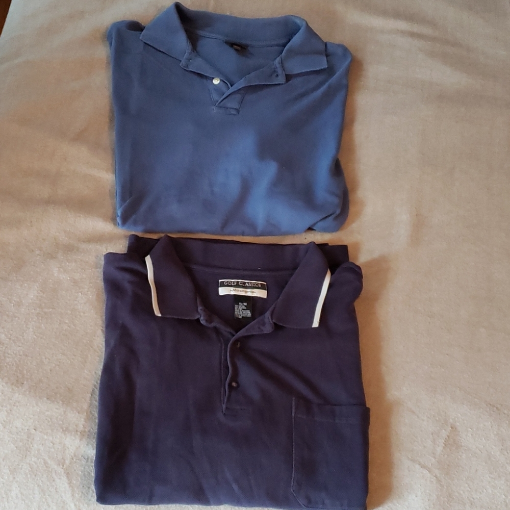 2 Polo Style Shirts
